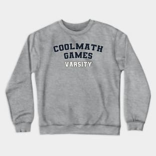 Coolmath Games VARSITY Crewneck Sweatshirt